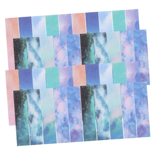 Angoily 50 Blatt Selbstklebende Beruhigungssticker für Dekorative Streifenaufkleber zur Stressbewältigung für Erwachsene Langeweile Angoily 50 Blatt Selbstklebende Beruhigungssticker für Dekorative Streifenaufkleber zur Stressbewältigung für Erwachsene Langeweile von Angoily