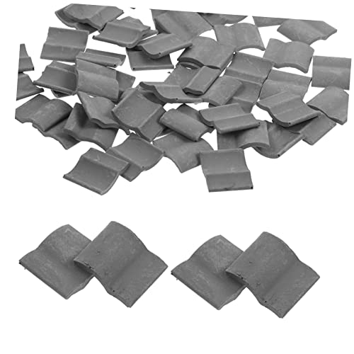 Angoily 50 Stück Simulierter Ziegel Gefälschter Ziegelstein Mini Winzig Dach Micro Landscape Decor Modelleisenbahn-landschaftsbau Dauhing Dauhing Ton Angoily 50 Stück Simulierter Ziegel Gefälschter Ziegelstein Mini Winzig Dach Micro Landscape Decor Modelleisenbahn-landschaftsbau Dauhing Dauhing Ton von Angoily