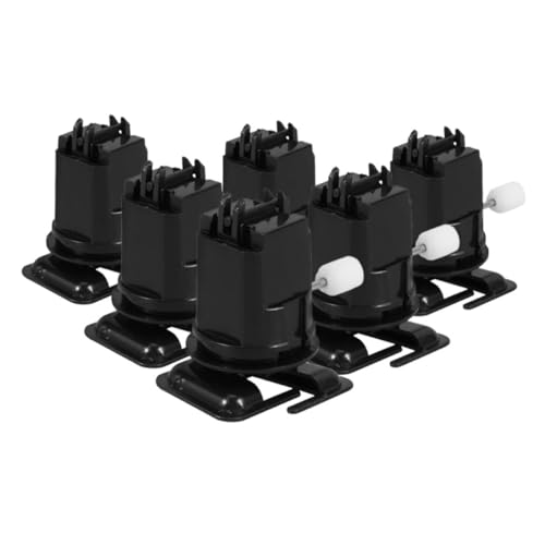 Angoily 6 Stück Kleine Bewegung Vintage Aufziehspielzeug Mini-Bewegung Aufziehbares Roboterspielzeug Zum Selbermachen Spielzeugteil Liefert Plastische Bewegung Schwarz Abs von Angoily