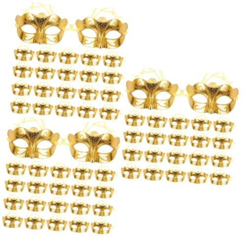 Angoily 72 Stck. Teiliges Halbe Gesichtsmasken aus Hochwertigem Material Kreative Party und Cosplay Masken Leichte Mini Masken für Halloween Kostüme Maskenball Vielseitig Einsetzbar und zu Angoily 72 Stck. Teiliges Halbe Gesichtsmasken aus Hochwertigem Material Kreative Party und Cosplay Masken Leichte Mini Masken für Halloween Kostüme Maskenball Vielseitig Einsetzbar und zu von Angoily