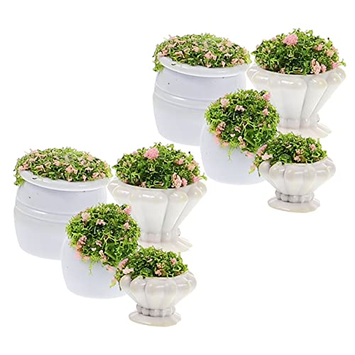 Angoily 8 Stück Miniaturpflanzen Teiliges DIY Pflanzendekor für Tischgestaltung Künstliche Pflanzen Ornamente für Miniatur Landschaften und Puppenhaus Dekoration Angoily 8 Stück Miniaturpflanzen Teiliges DIY Pflanzendekor für Tischgestaltung Künstliche Pflanzen Ornamente für Miniatur Landschaften und Puppenhaus Dekoration von Angoily