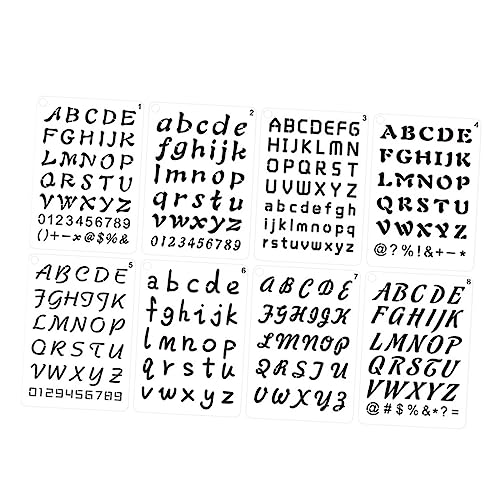 Angoily 8 Teilige Malvorlage Benutzerdefinierte Schablone Buchstaben Und Zahlenaufkleber Journal Schablonen Buchstaben Alphabet Schablonen Parkplatz Schablonen Buchstaben Angoily 8 Teilige Malvorlage Benutzerdefinierte Schablone Buchstaben Und Zahlenaufkleber Journal Schablonen Buchstaben Alphabet Schablonen Parkplatz Schablonen Buchstaben von Angoily