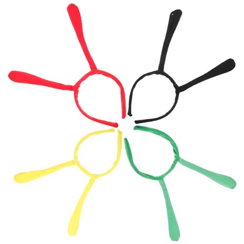 Angoily Antennen-Stirnband Bienen-Stirnband Für Kinder Und Erwachsene Haarreifen Tierhaar-Accessoire Weihnachtskostüm Halloween-Partyzubehör von Angoily