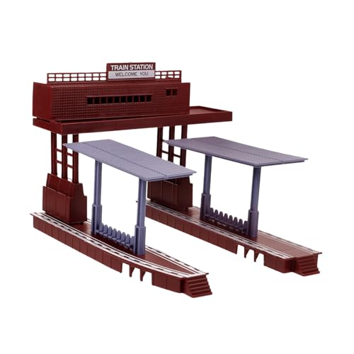Angoily Eisenbahnzubehör Bahnsteig Modell Kunststoff Detailreiche Plattform für DIY Zugstrecke Bastelset für Realistische Bahnhofszenen Fördert Fantasie und Geschicklichkeit Angoily Eisenbahnzubehör Bahnsteig Modell Kunststoff Detailreiche Plattform für DIY Zugstrecke Bastelset für Realistische Bahnhofszenen Fördert Fantasie und Geschicklichkeit von Angoily