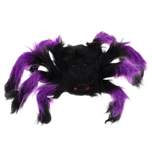 Angoily Giant Halloween Spinne Deko Realistische Haarige Spinne für Indoor und Outdoor Partydekoration für Gruselatmosphäre Farbe Zufällig Zufällige Farbe Angoily Giant Halloween Spinne Deko Realistische Haarige Spinne für Indoor und Outdoor Partydekoration für Gruselatmosphäre Farbe Zufällig Zufällige Farbe von Angoily