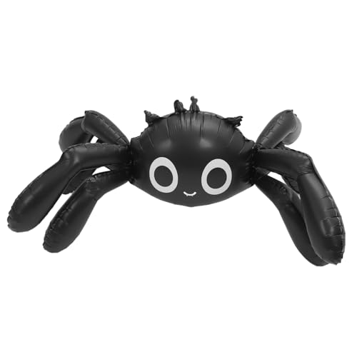 Angoily Großer Halloween Spinnen Folienballon Wiederverwendbar Aufblasbar Robustes Material Für Gruselige Partydekorationen Garten Und Haunted House Angoily Großer Halloween Spinnen Folienballon Wiederverwendbar Aufblasbar Robustes Material Für Gruselige Partydekorationen Garten Und Haunted House von Angoily