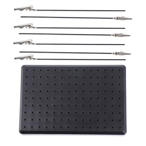 Angoily Modell malclip mit Stabilem Sockel Langlebig für Präzises Airbrush sprühen und Trocknen Alligator klemme mit Nahtlosem Design für Kleinen Modellhalter für Hobby und Bastelarbeiten von Angoily