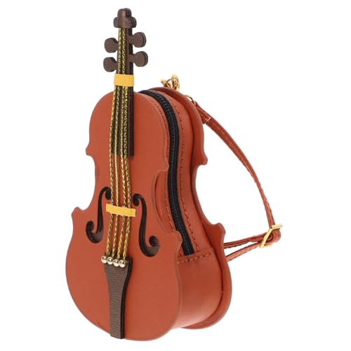 Angoily Puppengeigenrucksack Geigenförmige Tragetasche Puppen-Musiktasche Puppenmusik-Schultasche Geigentasche für Kinderspielzeug Reiserucksack für Puppen Puppentragetasche PU-Leder Angoily Puppengeigenrucksack Geigenförmige Tragetasche Puppen-Musiktasche Puppenmusik-Schultasche Geigentasche für Kinderspielzeug Reiserucksack für Puppen Puppentragetasche PU-Leder von Angoily