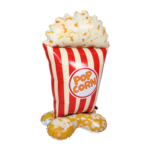 Angoily Riesiger Aufblasbarer Popcorn Ballon Freistehender Food Deko Ballon für Kindergeburtstag Foto Requisit für Filmabend Karneval Shower Party Angoily Riesiger Aufblasbarer Popcorn Ballon Freistehender Food Deko Ballon für Kindergeburtstag Foto Requisit für Filmabend Karneval Shower Party von Angoily