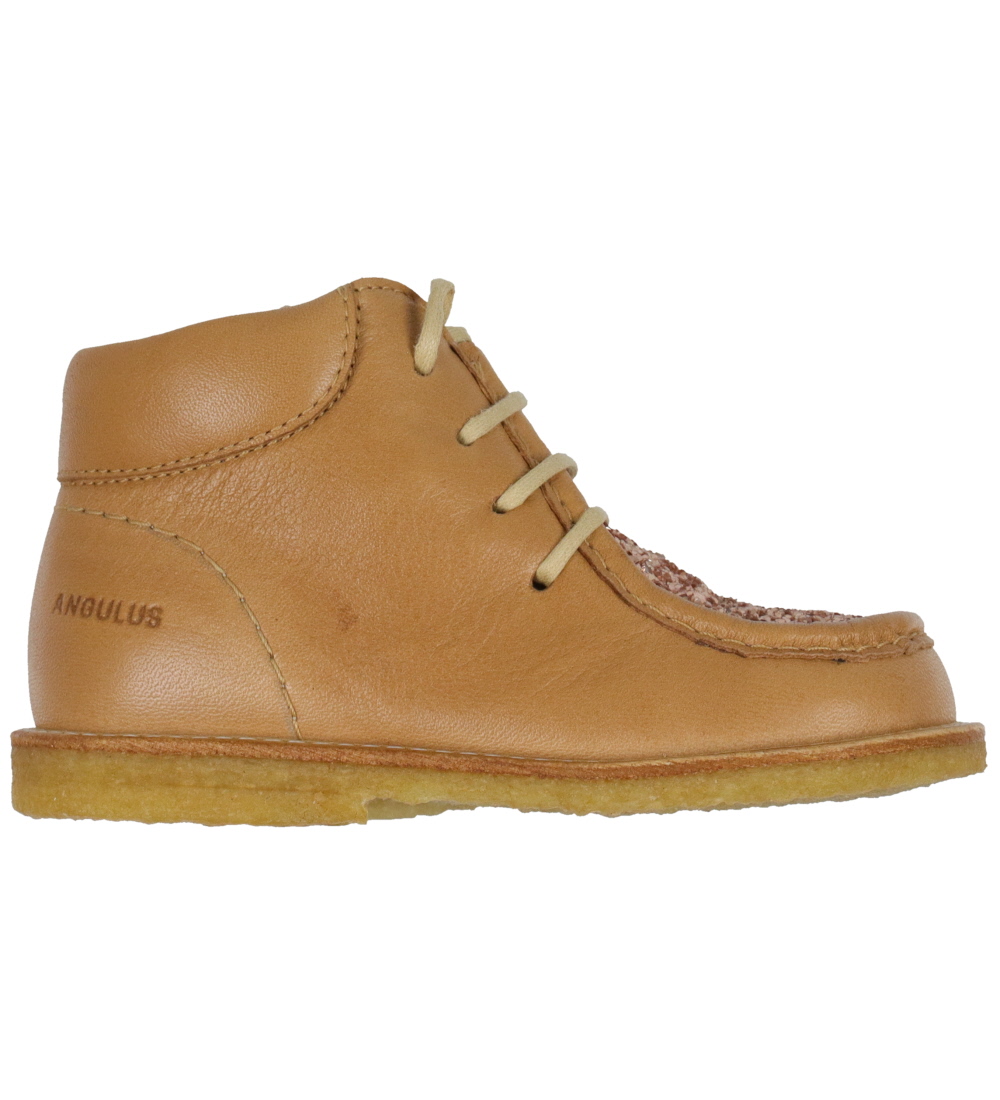 Angulus Lauflernschuh - Mandel/Maple m. Glitter - Angulus - 24 - Lauflernschuhe Angulus Lauflernschuh - Mandel/Maple m. Glitter - Angulus - 24 - Lauflernschuhe von Angulus