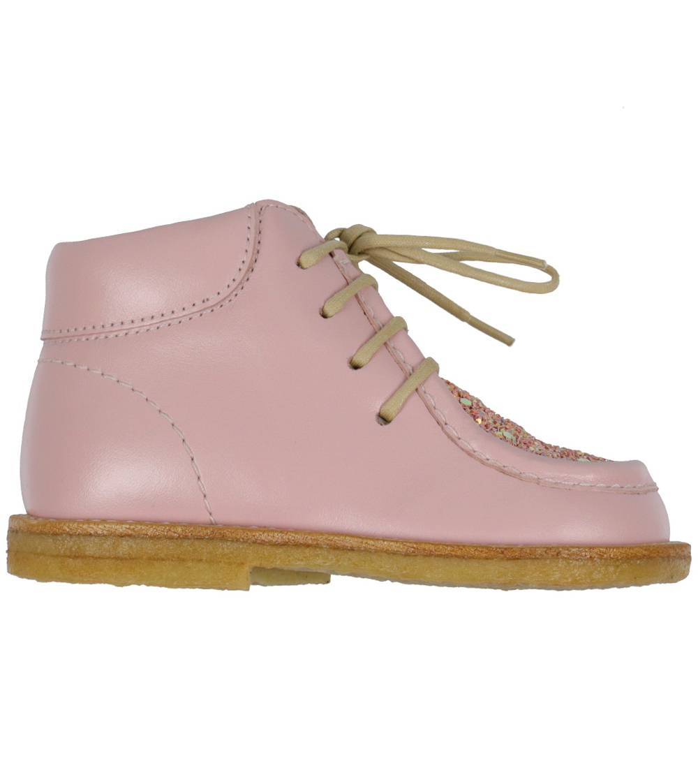 Angulus Lauflernschuh - Pale Rose/Rose Glitter - Angulus - 24 - Lauflernschuhe Angulus Lauflernschuh - Pale Rose/Rose Glitter - Angulus - 24 - Lauflernschuhe von Angulus