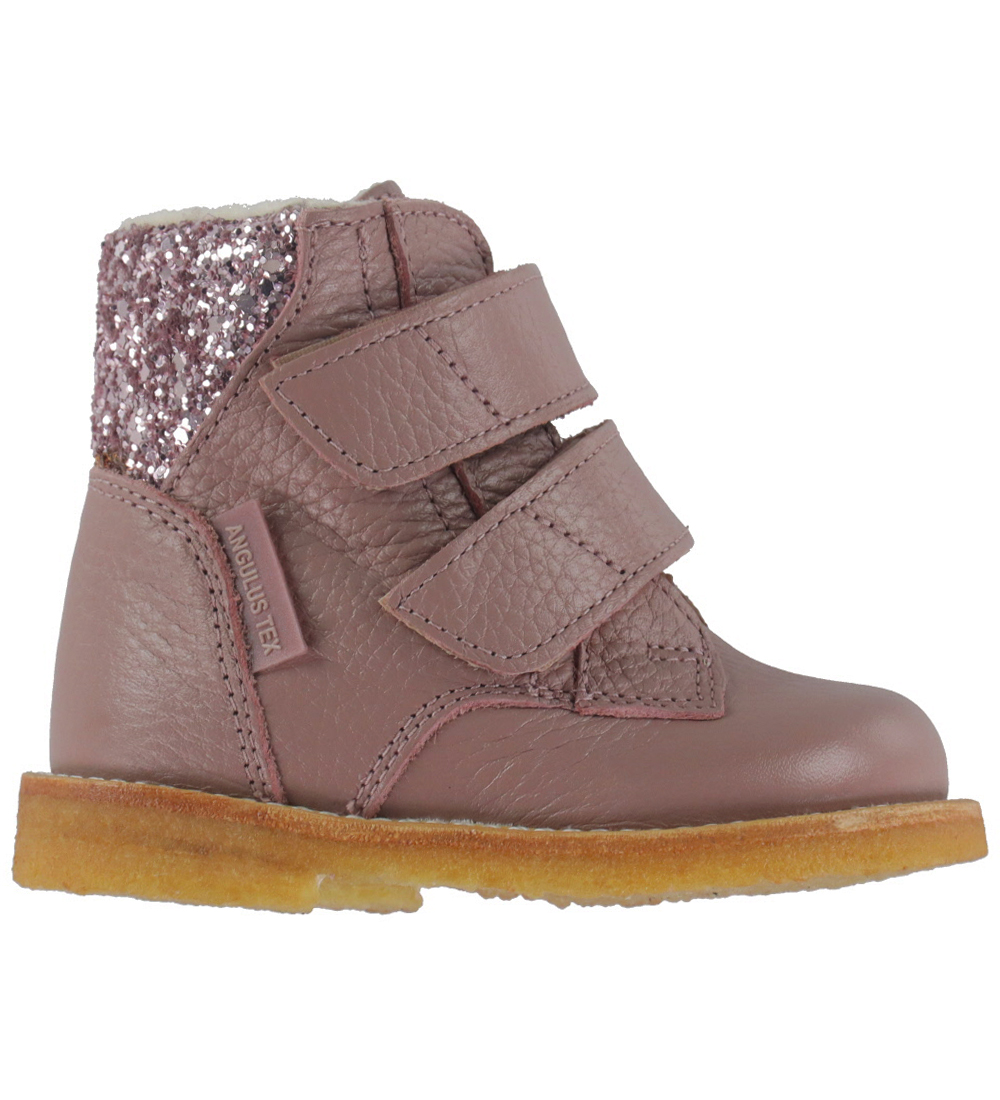 Angulus Winterstiefel - Tex - Faded Rose/Blossom Glitter - Angulus - 21 - Lauflernschuhe Angulus Winterstiefel - Tex - Faded Rose/Blossom Glitter - Angulus - 21 - Lauflernschuhe von Angulus