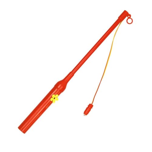 Aniepaa Laternenstab Elektrisch mit LED, Multicolor Laternenstock für St Martin (Gelb) von Aniepaa
