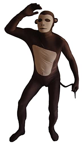 Aniler Zentai Kostüm für Damen und Herren, aus Elastan, Größe XL, Affe Aniler Zentai Kostüm für Damen und Herren, aus Elastan, Größe XL, Affe von Aniler
