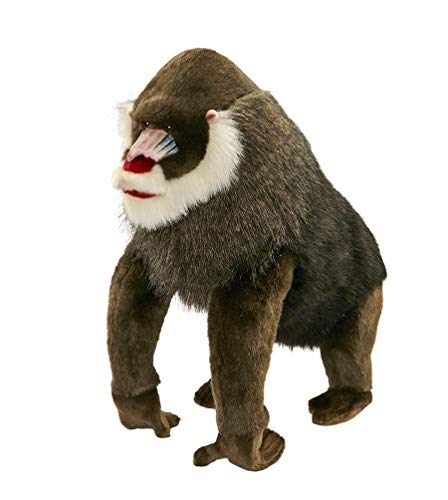 18" Stuffed Mandrill Baboon (japan import) von Hansa Toy
