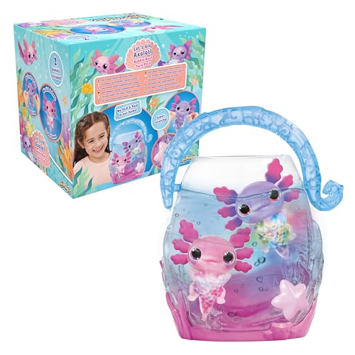Animagic 932617 Let's Glo Axolotl Bubble Reef Doppelpack, Multi von Animagic
