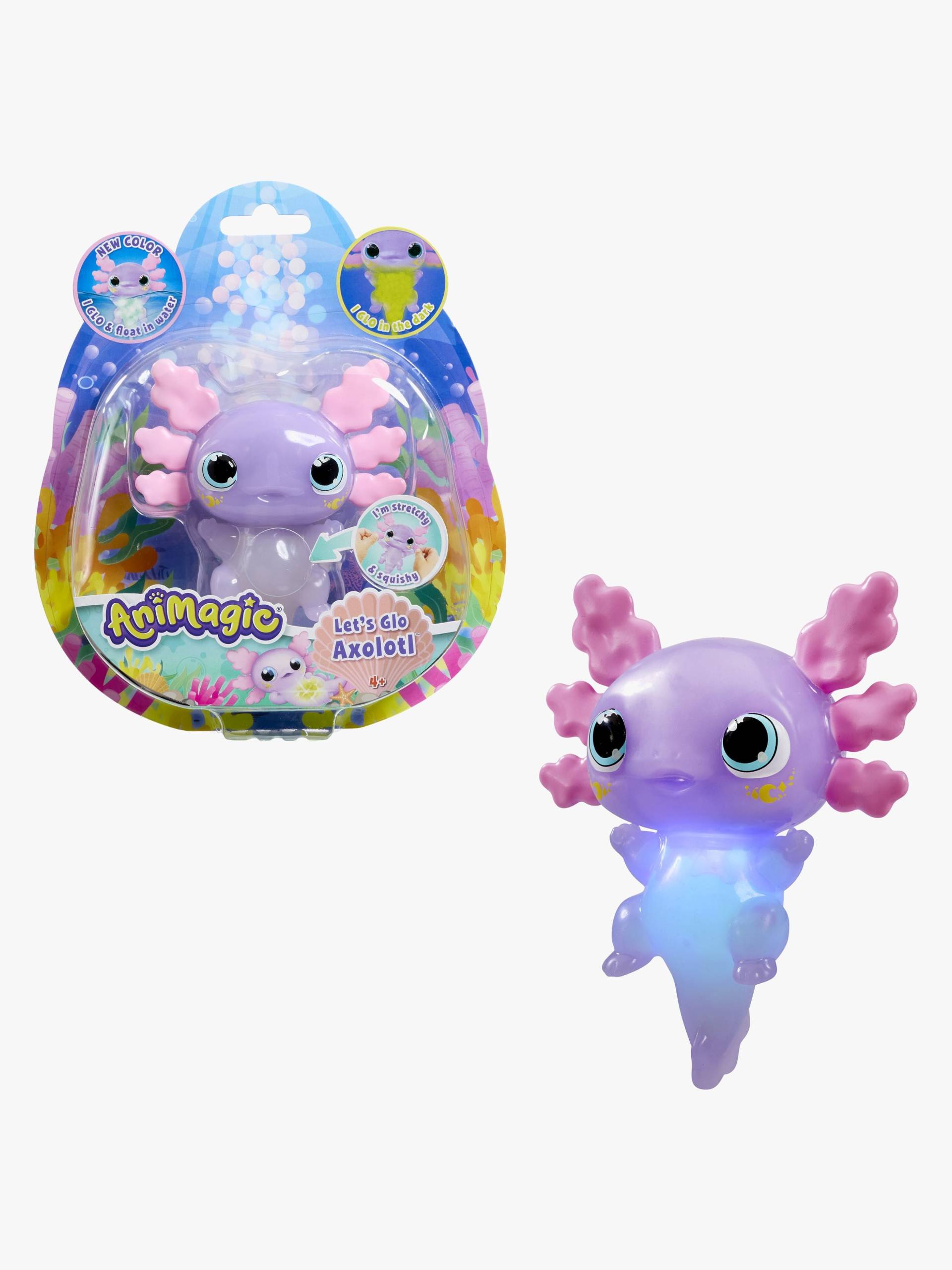 Animagic Let'S Glo Axolotl Pastel Glow In The Dark Figur von Animagic