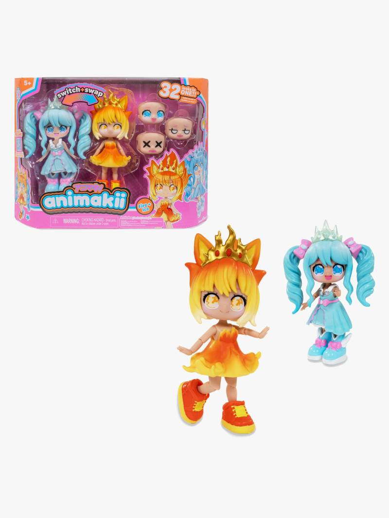 Animakii Puppenset Feuer & Eis Animakii Puppenset Feuer & Eis von Animakii