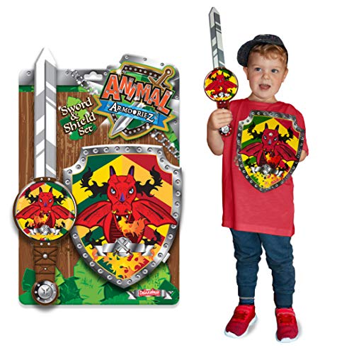 Animal Armouriez - Drache von Deluxebase. Kinder Schaumstoff Fantasie Schwert und Schild Spielzeug Set Animal Armouriez - Drache von Deluxebase. Kinder Schaumstoff Fantasie Schwert und Schild Spielzeug Set von Animal Armouriez