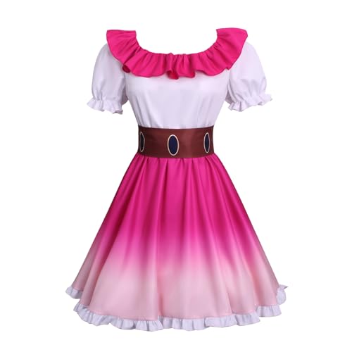 Animationart Ai Hoshino Cosplay-Kostüm, rosa Kleid für Halloween, Party, Bühnenaufführung, Kostüme (Rosa, Größe XS) von Animationart