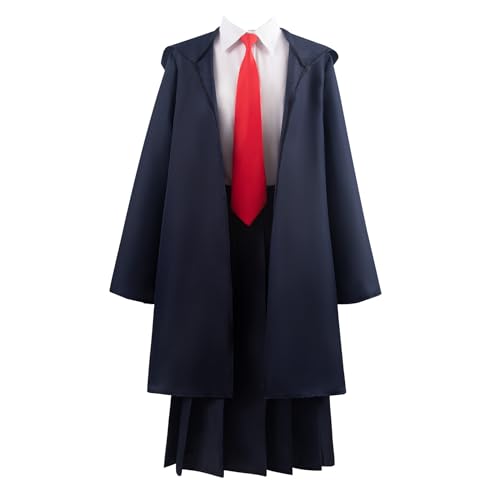 Anime Mashle: Magie und Muskellanze Zitrone Irvine Cosplay Kostüm Uniform Magic Cloak Set (Blau, M) von Animationart