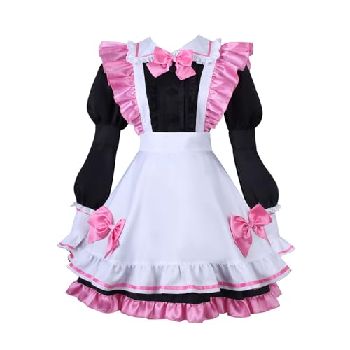 Anime Oshi No Ko Kana Arima Cosplay-Kostüm, Uniform, Anzüge, Lolita-Outfits, Halloween-Party (Rosa, Größe M) von Animationart