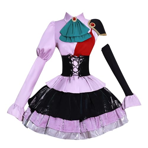 Anime Takanashi Rikka Cosplay Love Chunibyo Other Delusions Kostüm Uniformen Halloween (Lila, XL) von Animationart