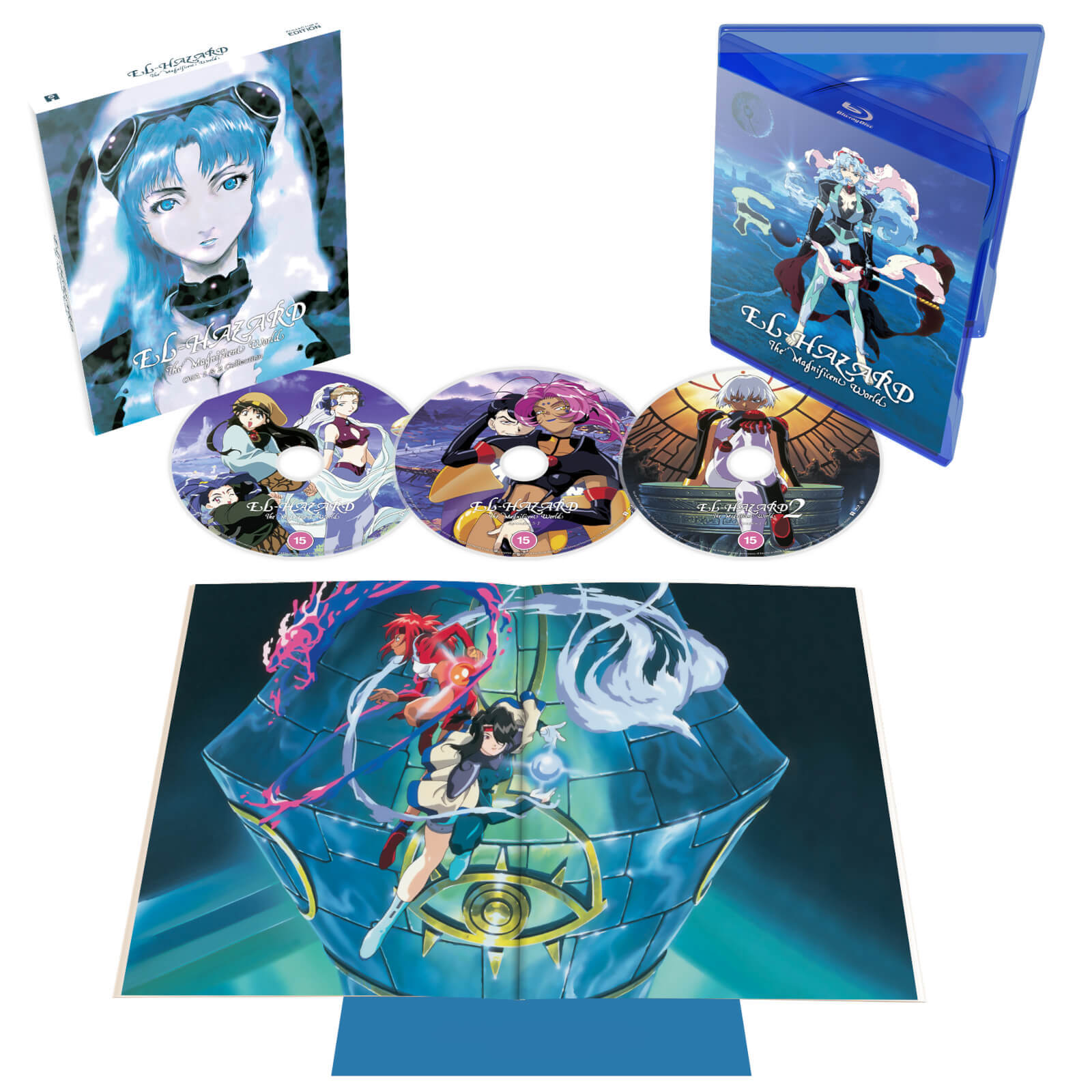El-Hazard OVA 1 + 2 - Collectors Edition von All The Anime