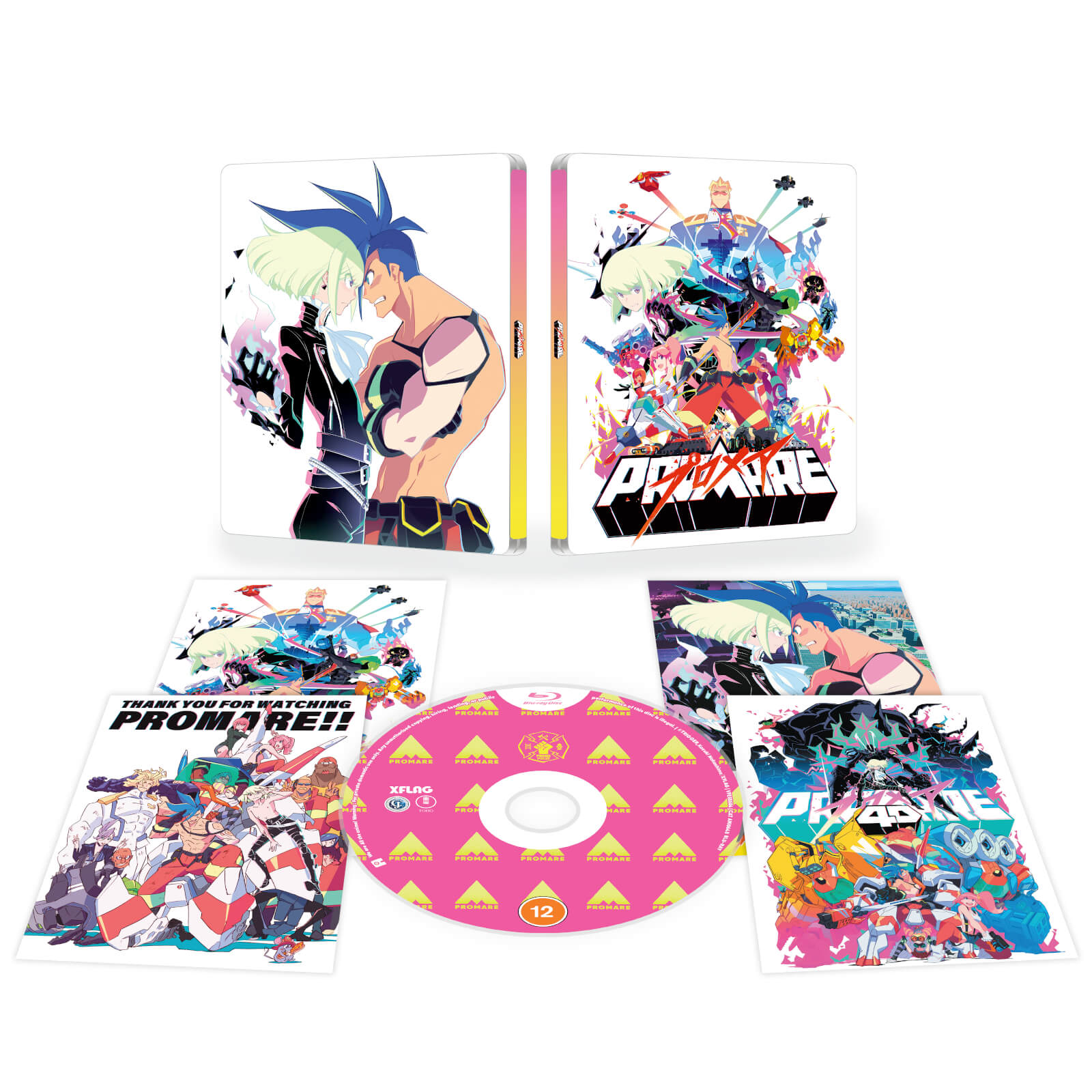 Promare - Limited Edition Blu-ray Steelbook von All The Anime