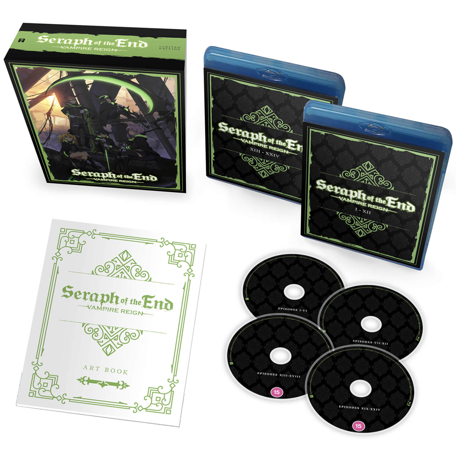 Seraph of the End - Complete Season 1 (Collector's Limited Edition) von All The Anime
