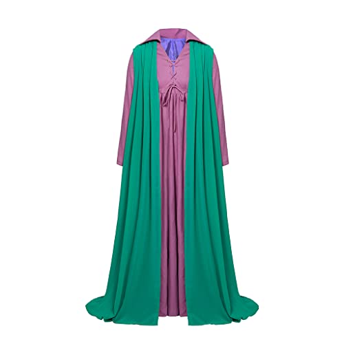 AnimeDiycos Bewitched Endora Cosplay Kostüm Damen Endora Hexenkostüm Kleid Anzug XS von AnimeDiycos