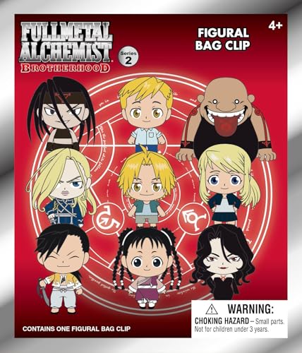 Aniplex Full Metal Alchemist – 3D-Schaumstofftasche mit Clip – 24 Stück PDQ Aniplex Full Metal Alchemist – 3D-Schaumstofftasche mit Clip – 24 Stück PDQ von Aniplex
