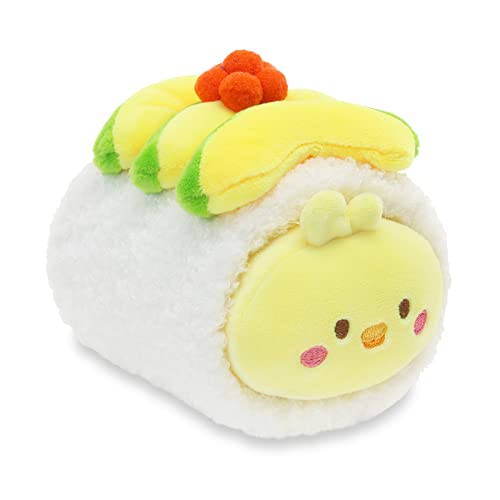 Anirollz Stofftier Plüschtier - Kleine Sushi-Lebensmittelthema Outfitz Plüschpuppe | Weich, Squishy, Warm, Niedlich, Komfort, Sicher | Geburtstagsgeschenk Kissen mit Küken in Avocado Sushi 15,2 cm Anirollz Stofftier Plüschtier - Kleine Sushi-Lebensmittelthema Outfitz Plüschpuppe | Weich, Squishy, Warm, Niedlich, Komfort, Sicher | Geburtstagsgeschenk Kissen mit Küken in Avocado Sushi 15,2 cm von Anirollz