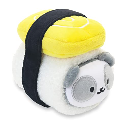 Anirollz Stofftier Plüschtier - Kleine Sushi-Lebensmittelthema Outfitz Plüschpuppe | Weich, Squishy, Warm, Niedlich, Komfort, Sicher | Geburtstagsgeschenk Kissen mit Pandabär im Tamago-Ei Sushi 15,2 von Anirollz