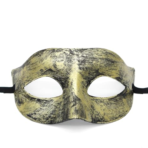 Aniyan Maske Venezianische Maskerade Retro Augenmaske für Damen & Herren, Kunststoff Kostüm Masken für Party, Ball, Karneval, Cosplay & Halloween Aniyan Maske Venezianische Maskerade Retro Augenmaske für Damen & Herren, Kunststoff Kostüm Masken für Party, Ball, Karneval, Cosplay & Halloween von Aniyan