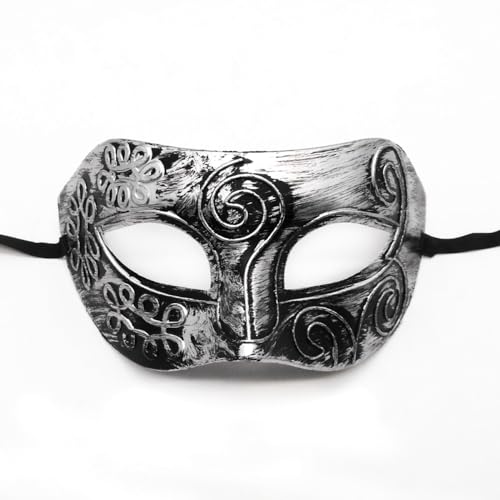 Aniyan Maske Venezianische Maskerade Retro Augenmaske für Damen & Herren, Kunststoff Kostüm Masken für Party, Ball, Karneval, Cosplay & Halloween Aniyan Maske Venezianische Maskerade Retro Augenmaske für Damen & Herren, Kunststoff Kostüm Masken für Party, Ball, Karneval, Cosplay & Halloween von Aniyan