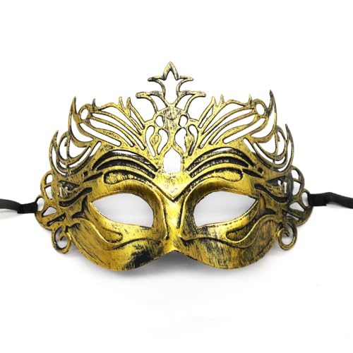 Aniyan Maske Venezianische Maskerade Retro Augenmaske für Damen & Herren, Kunststoff Kostüm Masken für Party, Ball, Karneval, Cosplay & Halloween Aniyan Maske Venezianische Maskerade Retro Augenmaske für Damen & Herren, Kunststoff Kostüm Masken für Party, Ball, Karneval, Cosplay & Halloween von Aniyan