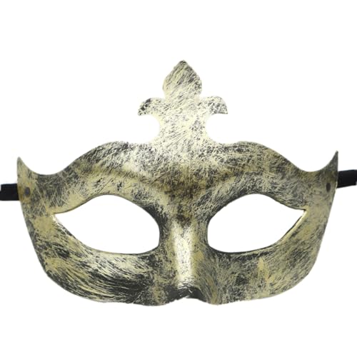 Aniyan Maske Venezianische Maskerade Retro Augenmaske für Damen & Herren, Kunststoff Kostüm Masken für Party, Ball, Karneval, Cosplay & Halloween Aniyan Maske Venezianische Maskerade Retro Augenmaske für Damen & Herren, Kunststoff Kostüm Masken für Party, Ball, Karneval, Cosplay & Halloween von Aniyan