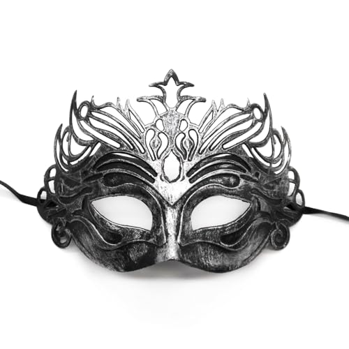 Aniyan Maske Venezianische Maskerade Retro Augenmaske für Damen & Herren, Kunststoff Kostüm Masken für Party, Ball, Karneval, Cosplay & Halloween Aniyan Maske Venezianische Maskerade Retro Augenmaske für Damen & Herren, Kunststoff Kostüm Masken für Party, Ball, Karneval, Cosplay & Halloween von Aniyan