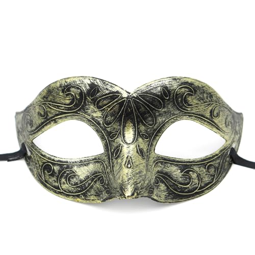 Aniyan Maske Venezianische Maskerade Retro Augenmaske für Damen & Herren, Kunststoff Kostüm Masken für Party, Ball, Karneval, Cosplay & Halloween Aniyan Maske Venezianische Maskerade Retro Augenmaske für Damen & Herren, Kunststoff Kostüm Masken für Party, Ball, Karneval, Cosplay & Halloween von Aniyan