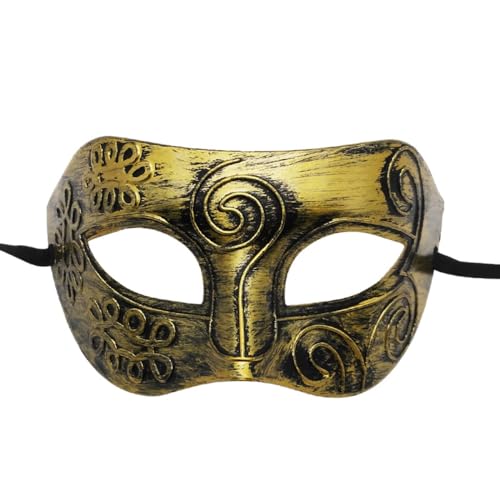 Aniyan Maske Venezianische Maskerade Retro Augenmaske für Damen & Herren, Kunststoff Kostüm Masken für Party, Ball, Karneval, Cosplay & Halloween Aniyan Maske Venezianische Maskerade Retro Augenmaske für Damen & Herren, Kunststoff Kostüm Masken für Party, Ball, Karneval, Cosplay & Halloween von Aniyan