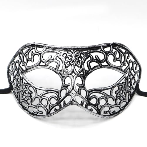 Aniyan Maske Venezianische Maskerade Retro Augenmaske für Damen & Herren, Kunststoff Kostüm Masken für Party, Ball, Karneval, Cosplay & Halloween Aniyan Maske Venezianische Maskerade Retro Augenmaske für Damen & Herren, Kunststoff Kostüm Masken für Party, Ball, Karneval, Cosplay & Halloween von Aniyan