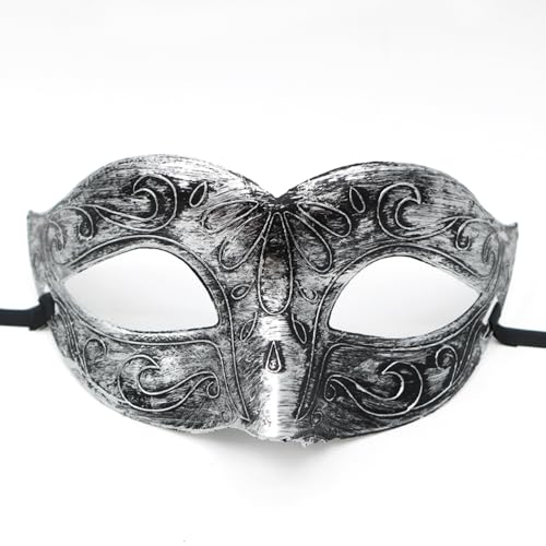 Aniyan Maske Venezianische Maskerade Retro Augenmaske für Damen & Herren, Kunststoff Kostüm Masken für Party, Ball, Karneval, Cosplay & Halloween Aniyan Maske Venezianische Maskerade Retro Augenmaske für Damen & Herren, Kunststoff Kostüm Masken für Party, Ball, Karneval, Cosplay & Halloween von Aniyan
