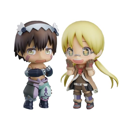 2 teile/satz Made in Abyss Figur Riko/Reg Actionfigur Anime Figur PVC Statue Modell Sammlung Ornamente 10cm von Anjinguang