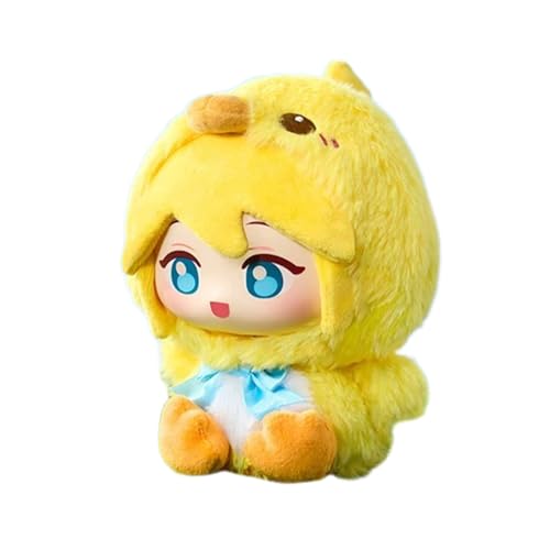 Anime Miku Figur Statue Miku Action Figur 15 cm Kagamine Len Kagamine Rin Plüschanhänger Pyjama-Stil PVC Modell Sammlerstück Auto-Schreibtischdekoration Geschenke von Anjinguang