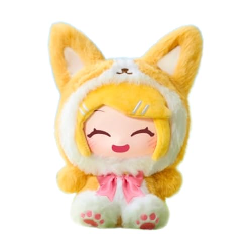 Anime Miku Figur Statue Miku Action Figur 15 cm Kagamine Len Kagamine Rin Plüschanhänger Pyjama-Stil PVC Modell Sammlerstück Auto-Schreibtischdekoration Geschenke von Anjinguang