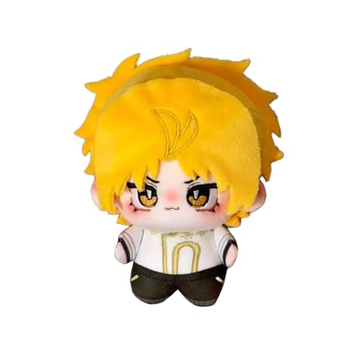 Anime Plüsch-Anhänger Dio Brando/Giorno Giovanna/Jonathan Joestar, weiche gefüllte Figur, niedliches Cartoon-Wurfkissen, Tasche, Zubehör, Dekoration, Geschenk, 10 cm Anime Plüsch-Anhänger Dio Brando/Giorno Giovanna/Jonathan Joestar, weiche gefüllte Figur, niedliches Cartoon-Wurfkissen, Tasche, Zubehör, Dekoration, Geschenk, 10 cm von Anjinguang