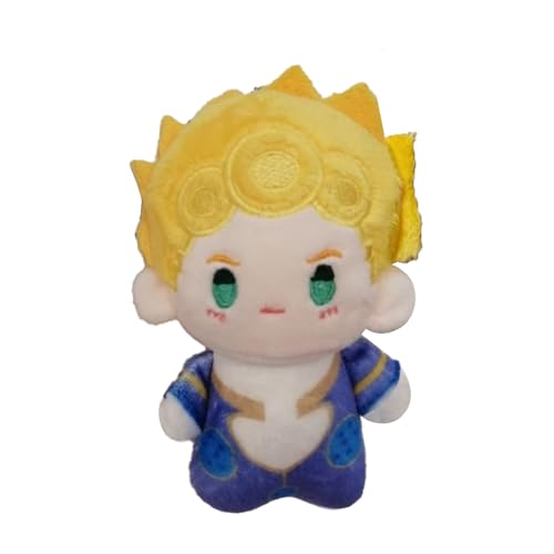 Anime Plüsch-Anhänger Dio Brando/Giorno Giovanna/Jonathan Joestar, weiche gefüllte Figur, niedliches Cartoon-Wurfkissen, Tasche, Zubehör, Dekoration, Geschenk, 10 cm Anime Plüsch-Anhänger Dio Brando/Giorno Giovanna/Jonathan Joestar, weiche gefüllte Figur, niedliches Cartoon-Wurfkissen, Tasche, Zubehör, Dekoration, Geschenk, 10 cm von Anjinguang