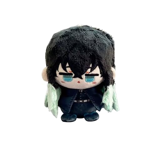 Anime-Plüschfiguren, 12 cm, niedliches Kamado Tanjiro/Kamado Nezuko/Rengoku Kyoujurou, weiches gefülltes Mini-Kissen, Anime-Figur, Anhänger, Taschenzubehör Anime-Plüschfiguren, 12 cm, niedliches Kamado Tanjiro/Kamado Nezuko/Rengoku Kyoujurou, weiches gefülltes Mini-Kissen, Anime-Figur, Anhänger, Taschenzubehör von Anjinguang