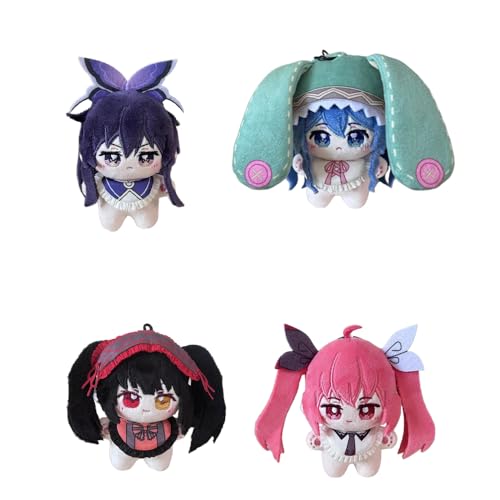 Anime Plüschfiguren Tokisaki Kurumi Plüsch-Anhänger Yatogami Tohka/Himekawa Yoshino Anime Mini-Kissen Niedliche Cartoon-Taschendekorationen Geschenk 10 cm Anime Plüschfiguren Tokisaki Kurumi Plüsch-Anhänger Yatogami Tohka/Himekawa Yoshino Anime Mini-Kissen Niedliche Cartoon-Taschendekorationen Geschenk 10 cm von Anjinguang